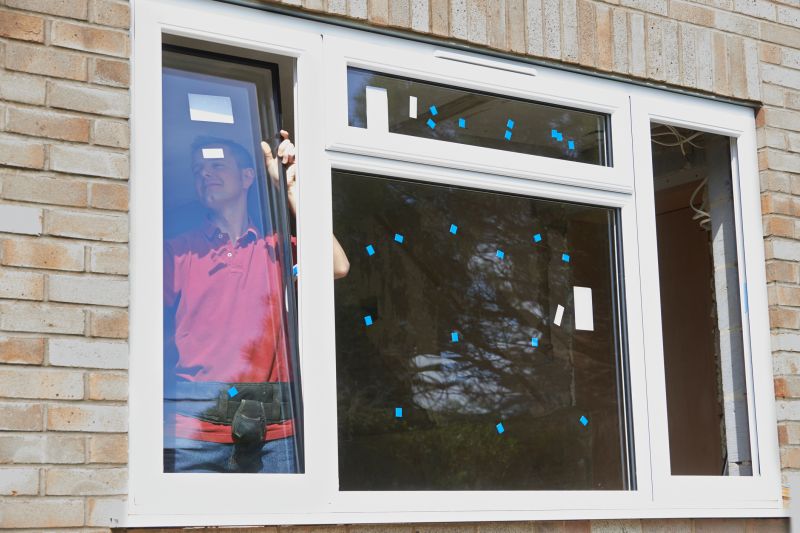 Modern Window Frame Installation